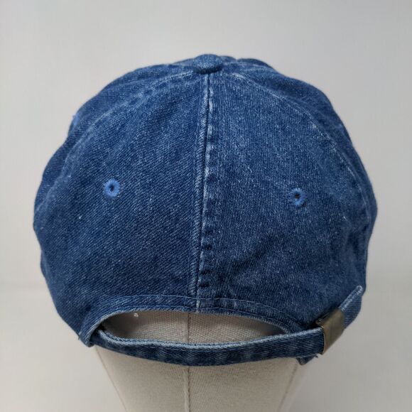 Sportsman Men's Slideback Hat Blue Size OSFA Blank Denim 100% Cotton - Picture 5 of 7